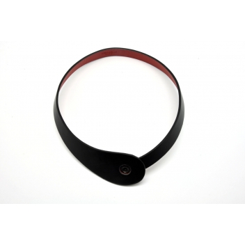 NDUO1-black - 3700982208780 - Ceraselle - Collier cuir seul Noir - 3