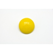 Bouton céramique seul Jaune