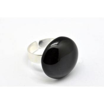 RH2-black - 3700982208858 - Ceraselle - Bague céramique petit modèle Noir - 4