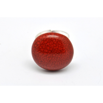 RH2-red - 3700982208865 - Ceraselle - Bague céramique petit modèle Rouge - 3