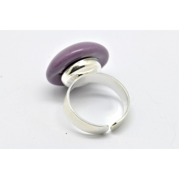 RH1-violet - 3700982208889 - Ceraselle - Bague céramique petit modèle Violet - 2