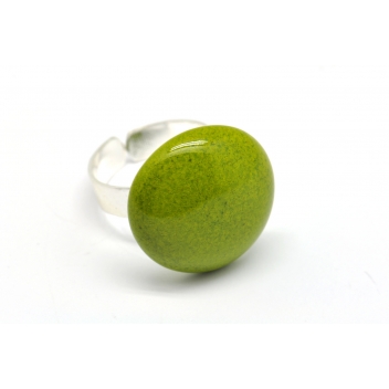 RH1-green - 3700982208896 - Ceraselle - Bague céramique petit modèle Vert pomme - 4
