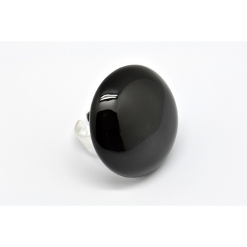 RH1-black - 3700982208902 - Ceraselle - Bague céramique grand modèle Noir - 4