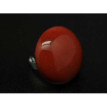 RH1-red - 3700982208919 - Ceraselle - Bague céramique grand modèle Rouge - 5