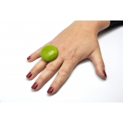 Bague céramique grand modèle Vert pomme