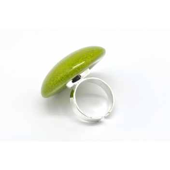 RH1-green - 3700982208940 - Ceraselle - Bague céramique grand modèle Vert pomme - 2