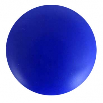 BB-blue satin - 3700982251632 - Ceraselle - Bouton céramique seul Bleu satiné