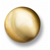 Bouton céramique seul Doré satiné