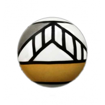 BB-triangle - 3700982251724 - Ceraselle - Bouton céramique seul Mondrian