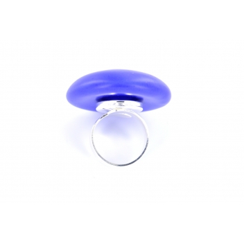 RH1-satin blue - 3700982252219 - Ceraselle - Bague céramique grand modèle Bleu satiné - 3