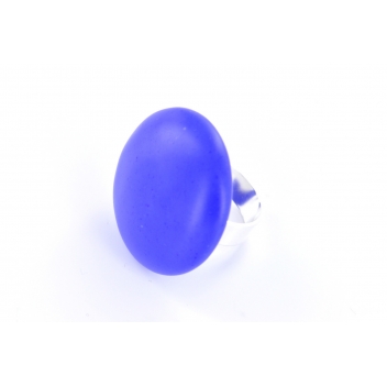 RH1-satin blue - 3700982252219 - Ceraselle - Bague céramique grand modèle Bleu satiné - 5