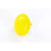 Bague céramique grand modèle Jaune