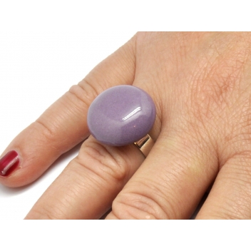 RH1-violet - 3700982208889 - Ceraselle - Bague céramique petit modèle Violet - 5