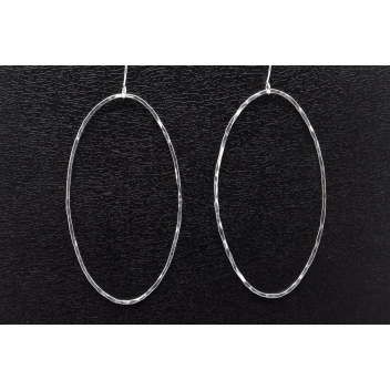 E1604 - 3700982208346 - Georgia Charal - Boucles d'oreille ovale Argent 925