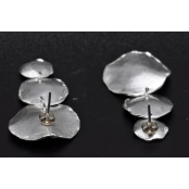 Boucles d\'oreille asymétriques Argent 925