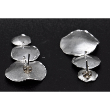 E1665 - 3700982208377 - Georgia Charal - Boucles d'oreille asymétriques Argent 925