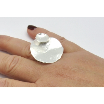R1665 - 3700982208469 - Georgia Charal - Bague lunaire Argent 925 - 6