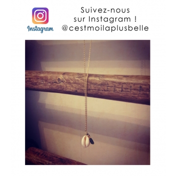  - 3700982223745 - Collection CMLPB - Collier coquillage doré - 2