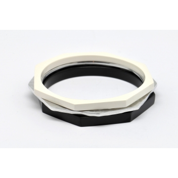 4128 - 3700982206311 - Culture Mix - Bracelet triple résine et métal