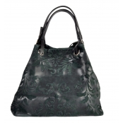 Sac en cuir Baroque Vert