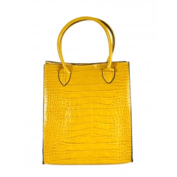 608 jaune -  - Collection CMLPB - Petit sac vegan Jaune - 3