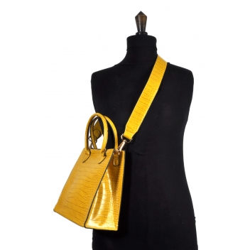 608 jaune -  - Collection CMLPB - Petit sac vegan Jaune - 2