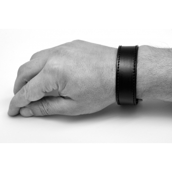L5014-PM-bordeau - 3700982210950 - D\'OZ pour homme - Bracelet homme Cuir bordeaux taille M - 4