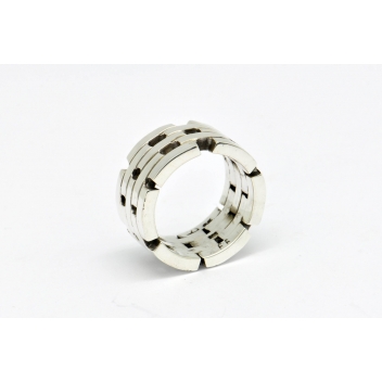 R0045-62 - 3700982211025 - D\'OZ pour homme - Bague large taille 62 - 3