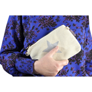 60390 étoile - 3700982223455 - Collection CMLPB - Pochette beige étoile - 3
