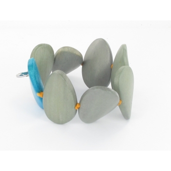17071 - 3700982202955 - Fanny Fouks - Bracelet vert et turquoise - 3