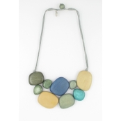 Collier mosaique couleurs automnales