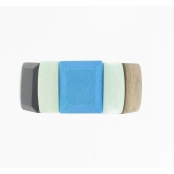 Bracelet gris et bleu