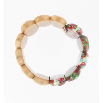 19381 - 3700982203280 - Fanny Fouks - bracelet fleuri - 2