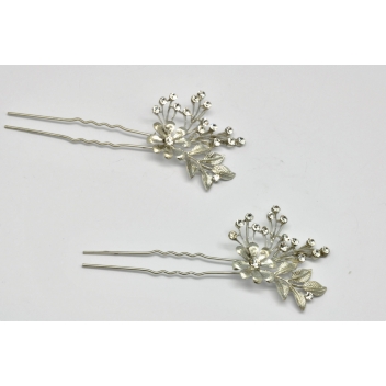 2MAR804_AR/M - 3700982213289 - Anne Ghez by Fanny Fooks - Épingles à chignon fleur 2 pièces