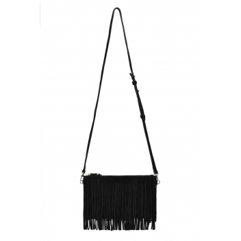MP399 - 9342015003999 - Mightypurse - Pochette à franges ET chargeur de téléphone Noir - 2