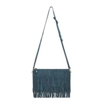 MP457 - 9342015004576 - Mightypurse - Pochette à franges ET chargeur de téléphone Bleu - 2