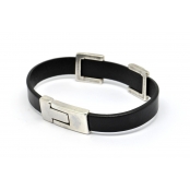 Bracelet Chic H Single Noir M