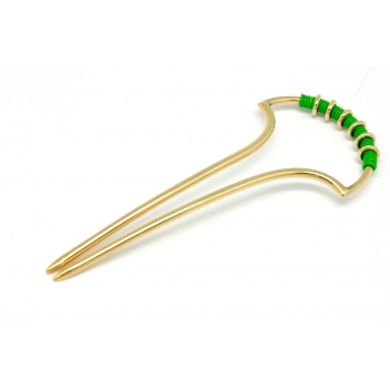  - 3700982212824 - Michl - Pic à chignon fourche Vert