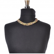 Collier court 10 rang Multicolore