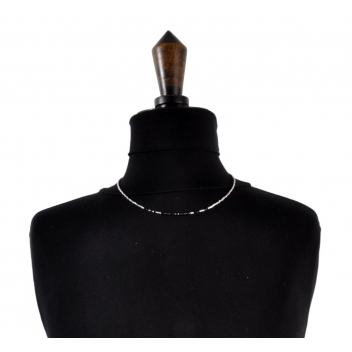 N3M06 - 3700982209466 - Nataraj - Collier argenté et Spinelle - 2
