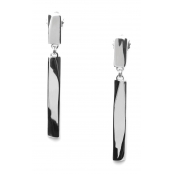 Pritzker Beatnik : Boucles d'oreille 2 barres 