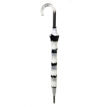 BUL6054 - 3700982219199 - Smati - Parapluie transparent avec rayures
