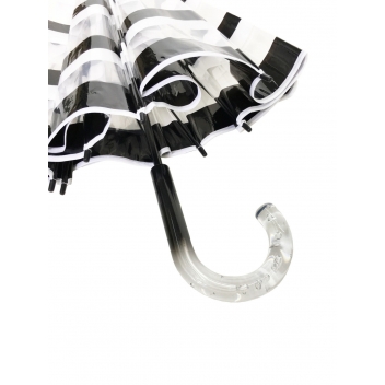 BUL6054 - 3700982219199 - Smati - Parapluie transparent avec rayures - 2