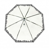 Parapluie pliable transparent Dentelle