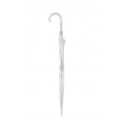 Parapluie transparent simple Finition blanc