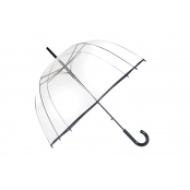 Parapluie transparent simple Finition noir