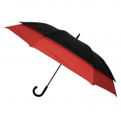 Parapluie deux places Rouge 130 cm ultra résistant au vent