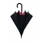 Parapluie deux places Rouge 130 cm ultra résistant au vent