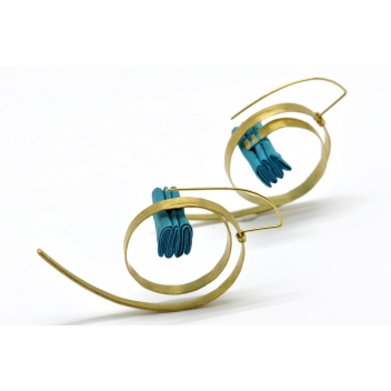 Archi5-M7 - 3700982210097 - Tegumenti - Boucles d\'oreille turquoise Archie - 2