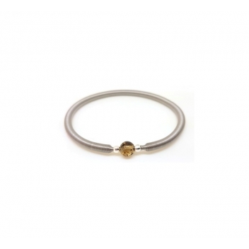 13040849 - 3700982249653 - Collection CMLPB - Bracelet ressort Acier et Ambre